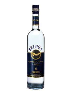 BELUGA TRANSATLANTIC is a premium vodka crafted in the heart of Siberia