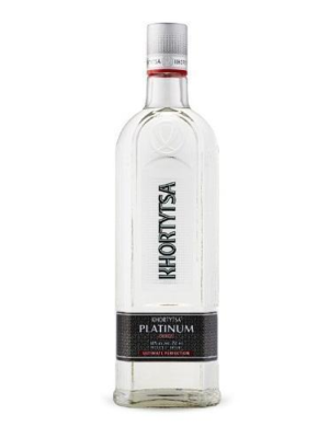 KHORTYTSA PLATINUM 1L is a premium vodka crafted in Ukraine
