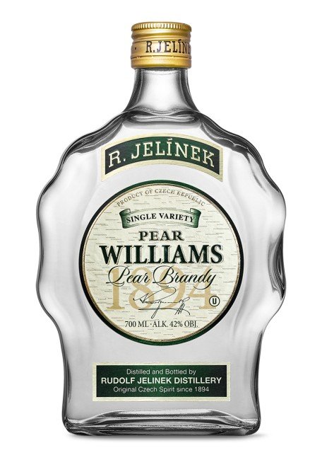 JELINEK PEAR WILLIAMS is a premium fruit brandy from the Czech Republic