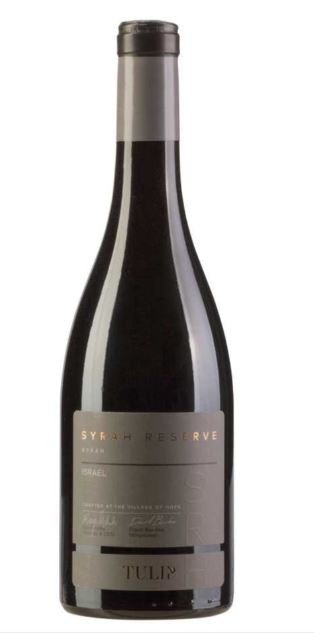 The TULIP SYRAH RESERVE 750ML is a full-bodied red wine from the renowned vineyards of the Galilee region in Israel. It features a rich flavor profile characterized by dark fruit notes like blackberry and plum