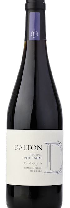 The DALTON ESTATE PETITE SIRAH is a full-bodied red wine
