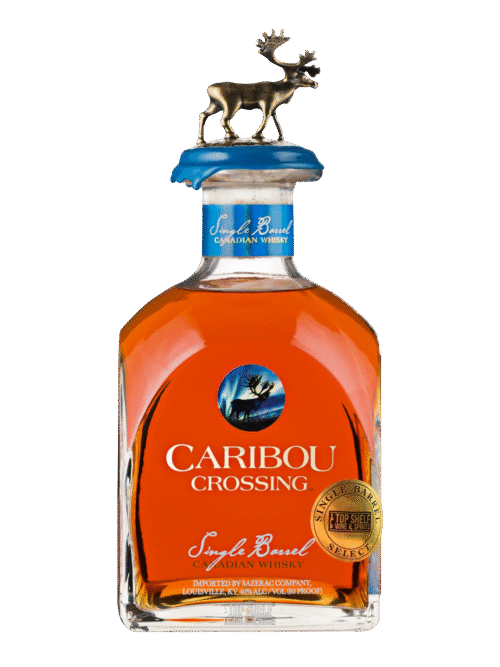 CARIBOU CROSSING SNGL BRL is a Canadian whisky distilled from 100% Canadian grains