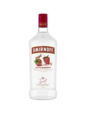 <p>SMIRNOFF STRAWBERRY 1.75L is a flavored vodka that highlights the natural sweetness of ripe strawberries. This product is crafted in the U.S.A.