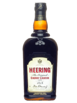 CHERRY HEERING 750ML is a rich and velvety cherry liqueur originating from Denmark. It features a blend of sweet cherries