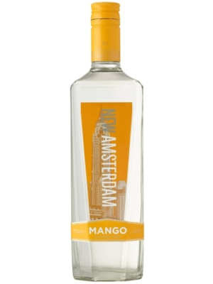 NEW AMSTERDAM MANGO VODKA offers a vibrant flavor profile