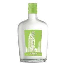 NEW AMSTERDAM APPLE VODKA is a premium spirit hailing from the renowned distilleries of the United States. It features a crisp apple flavor profile