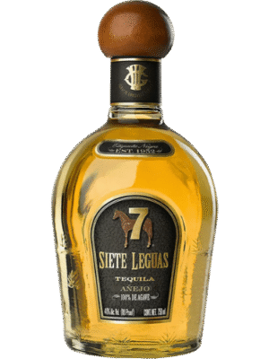 SIETE LEGUAS AÑEJO TEQUILA is a premium tequila from the Jalisco region of Mexico. This añejo tequila is aged for a minimum of one year