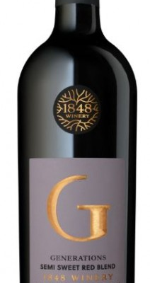 The 1848 Generations Semi Sweet is a wine characterized by its balanced sweetness