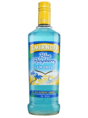 <p>SMIRNOFF BLUE RASPBERRY LEMONADE is a vibrant and refreshing spirit that combines the sweet and tart flavors of blue raspberry with a zesty splash of lemonade. This product is crafted in the United States and delivers a balanced profile that appeals to those seeking a fruity and citrusy beverage.</p>