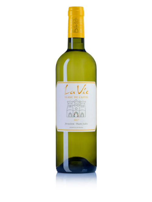 DOM DU CASTEL LA VIE BLANC 750ML is a refined white wine from the esteemed region of Languedoc