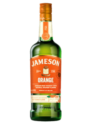 JOHN JAMESON ORANGE is a uniquely crafted Irish whiskey infused with a vibrant blend of orange flavors. Produced in the heart of Ireland
