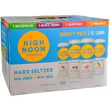 HIGH NOON VARIETY 12 PACK contains refreshing