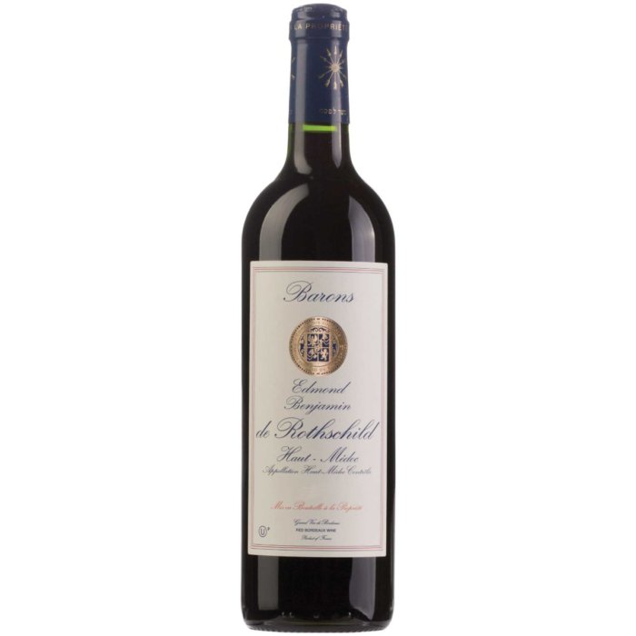 ROTHSCHILD HAUT-MEDOC 1.5L is a well-structured red wine from the Haut-Médoc region of Bordeaux