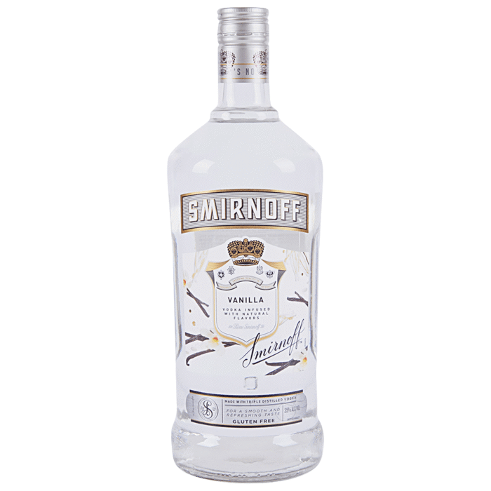 SMIRNOFF VANILLA is a premium vodka infused with natural vanilla flavor