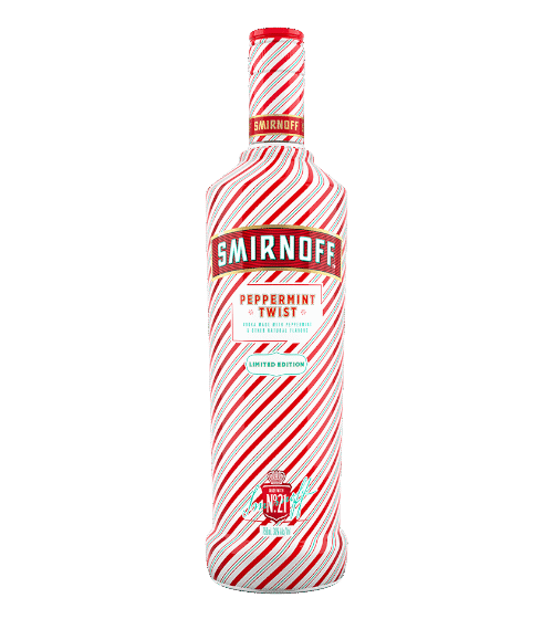 SMIRNOFF PEPPERMINT offers a refreshing mint flavor profile