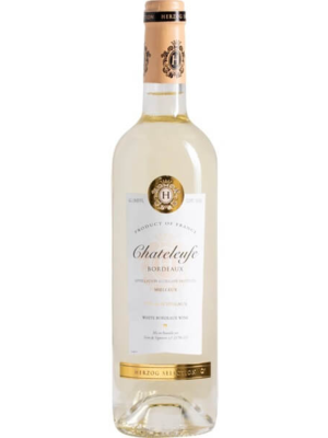 <p>HERZOG CHATENEUF WHITE is a distinguished wine from the Châteauneuf-du-Pape region in France. This white blend showcases a vibrant flavor profile characterized by notes of citrus
