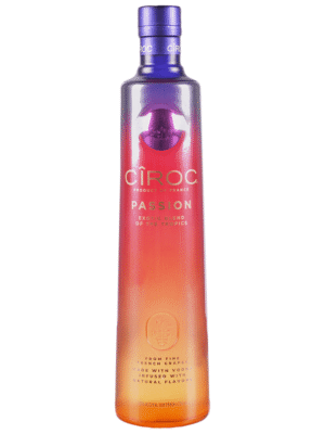 CIROC PASSION FRUIT 750ML is a premium vodka infused with the vibrant flavors of passion fruit. This product hails from the renowned Ciroc brand